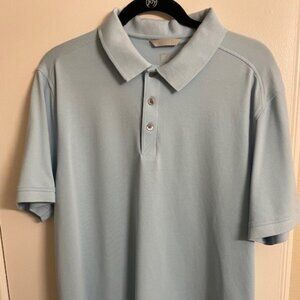 Cutter & Buck Golf Polo Size L Sky Blue